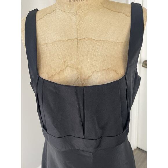 Calvin Klein Satin Maxi Dress Black XS Sleeveless Sweetheart Neckline Formal - Picture 8 of 14
